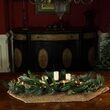 42" Scotch Mixed Pine Candle Centerpiece With Battery Operated Lights