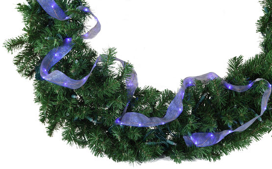 Lighted Blue LED Ribbon