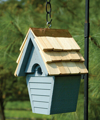 Wren in the Wind Hanging Bird House Yard Envy