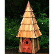 Lord of the Wing Redwood Hobbit Styled Bird House