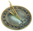 Brass Grow Old With Me Sundial