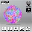 6" Light Sphere, 70 Multicolor LED Lights