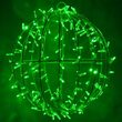 20" Commercial Mega Sphere Light Ball, Fold Flat Green LED