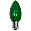 C9 Light Bulb, Green