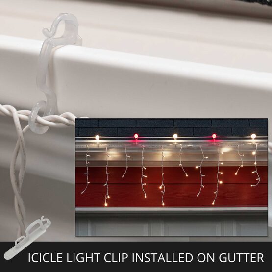 Icicle Light Clip, Pack of 100