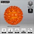 6" Light Sphere, 70 Amber LED Lights