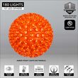 10" Light Sphere, 180 Amber LED Lights