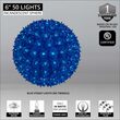 6" Light Sphere, 50 Blue Lights
