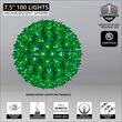 7.5" Light Sphere, 100 Green Lights