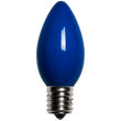 C9 Light Bulb, Blue Opaque
