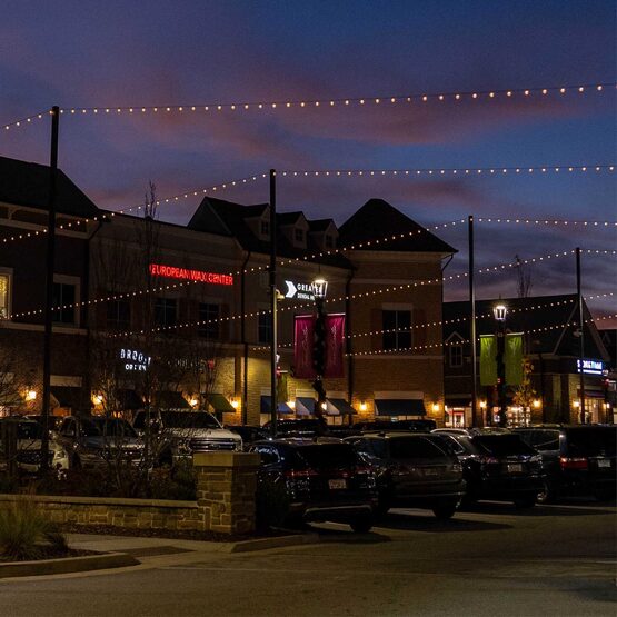 10' Patio String Light Set, 10 Warm White G50 FlexFilament TM LED Shatterproof Bulbs, Black Wire