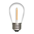 S14 120V Dimmable Shatterproof Vintage Filament LED Light Bulb, Warm White, 5-Pack