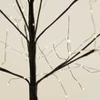 3' Black Fairy Light Tree, Warm White LED Lights 
