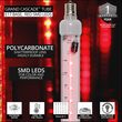 24" T8 120V Grand Cascade SMD LED Light Tubes Red Patio Lights