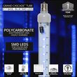 12" T8 120V Grand Cascade SMD LED Light Tubes, Blue Patio Lights