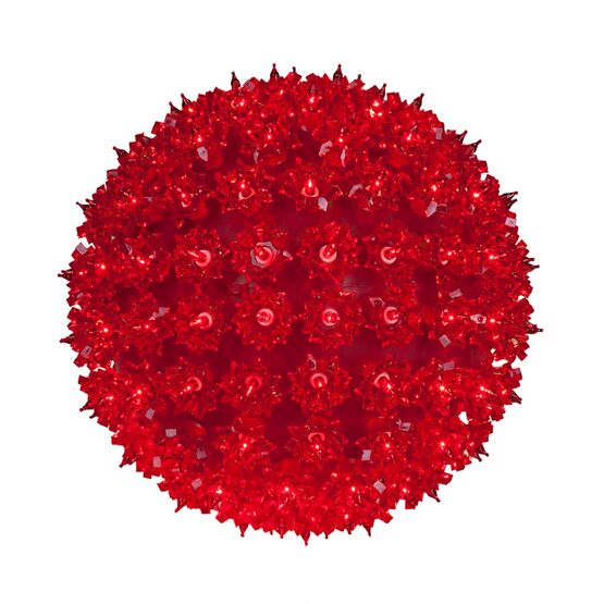 6" Light Sphere, 50 Red T5 LED Lights