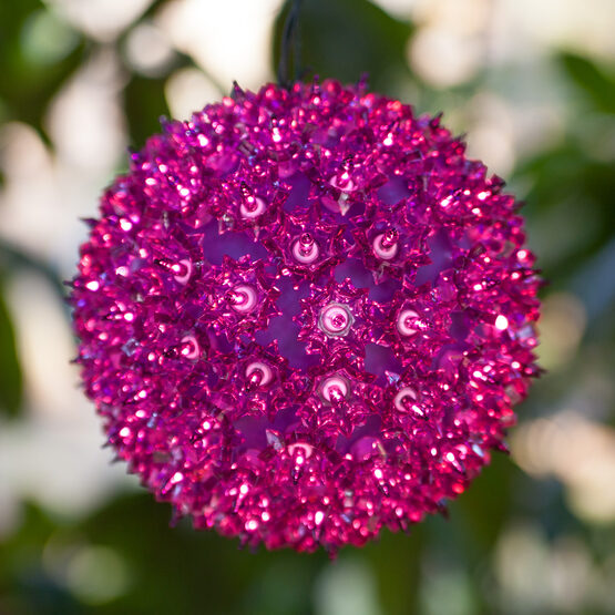 6" Light Sphere, 50 Purple T5 LED Lights