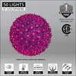 6" Light Sphere, 50 Purple T5 LED Lights