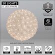 6" Light Sphere, 50 Warm White T5 LED Lights