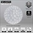 6" Light Sphere, 50 Cool White T5 LED Lights