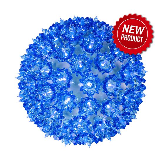 6" Light Sphere, 50 Blue T5 LED Lights