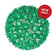 6" Light Sphere, 50 Green T5 LED Lights