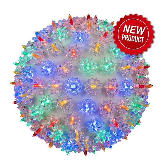 6" Light Sphere, 50 Multicolor T5 LED Lights