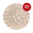 6" Light Sphere, 50 Twinkle Warm White T5 LED Lights