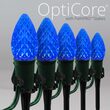 OptiCore C7 LED Walkway Lights, Blue, 25', 5" PathPRO Stakes