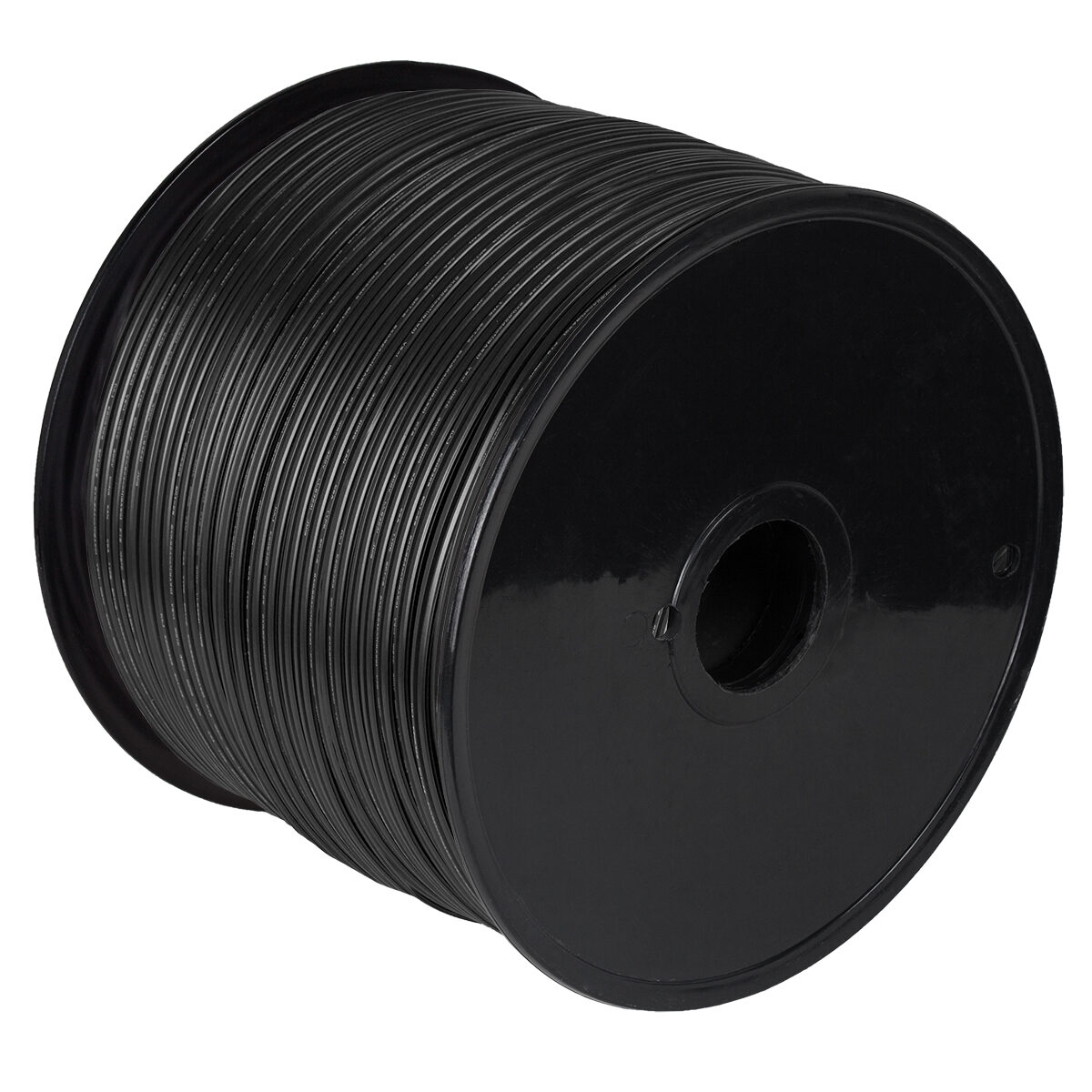 Black Outdoor Electrical Zip Cord Wire - Yard Envy