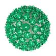 6" Light Sphere, 50 Green T5 LED Lights