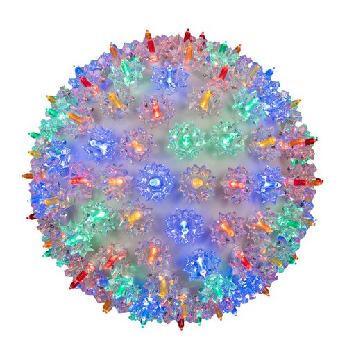 6" Light Sphere, 50 Multicolor T5 LED Lights