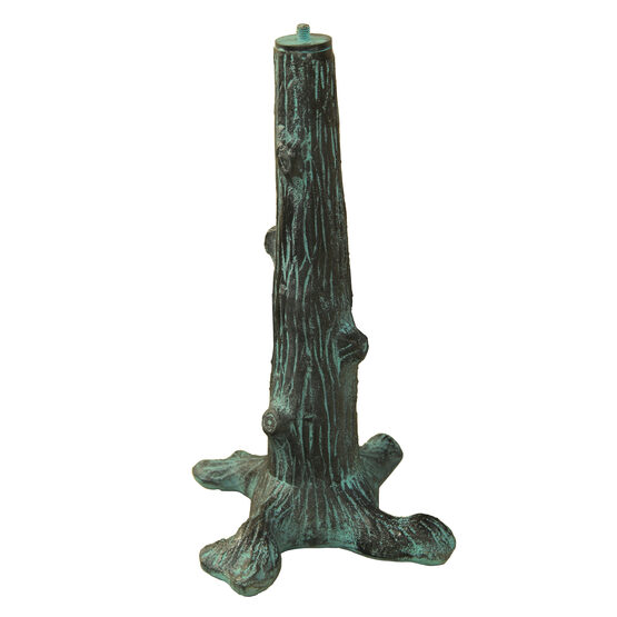 Tree Stump Sundial Pedestal