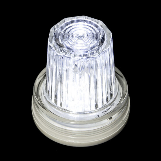 C7 LED Light Bulb, Cool White Strobe