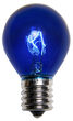 S11 Colored Party Bulbs, Blue