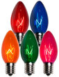 C9 Light Bulb, Multicolor