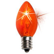 C7 Light Bulb, Amber Twinkle