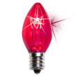 C7 Light Bulb, Pink Twinkle