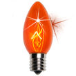 C9 Light Bulb, Amber Twinkle