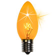 C9 Light Bulb, Yellow Twinkle