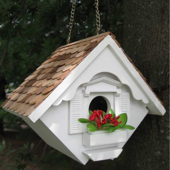 Decorative Little Wren Hanging Bird House - Yard Envy