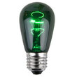 S14 Colored Party Bulbs, Green