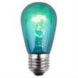 S14 Colored Party Bulbs, Teal