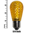 S14 T50 LED Patio Light Bulb, Gold 