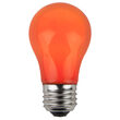 A15 Colored Party Bulbs, Orange Opaque