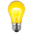 A15 Colored Party Bulbs, Yellow