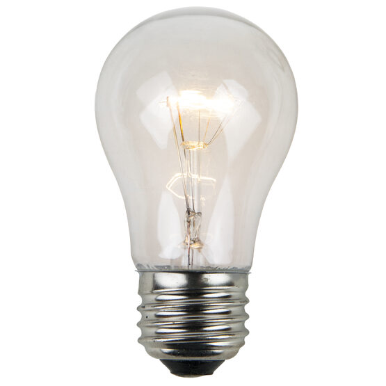 A15 Patio Light Bulbs, Clear