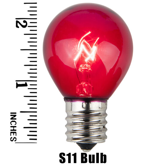 S11 Colored Party Bulbs, Purple
