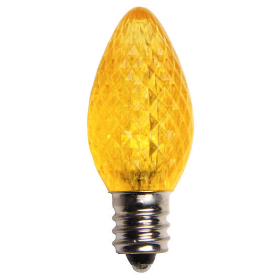 C7 LED Light Bulb, Gold 