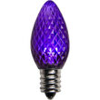 C7 LED Light Bulb, Purple 